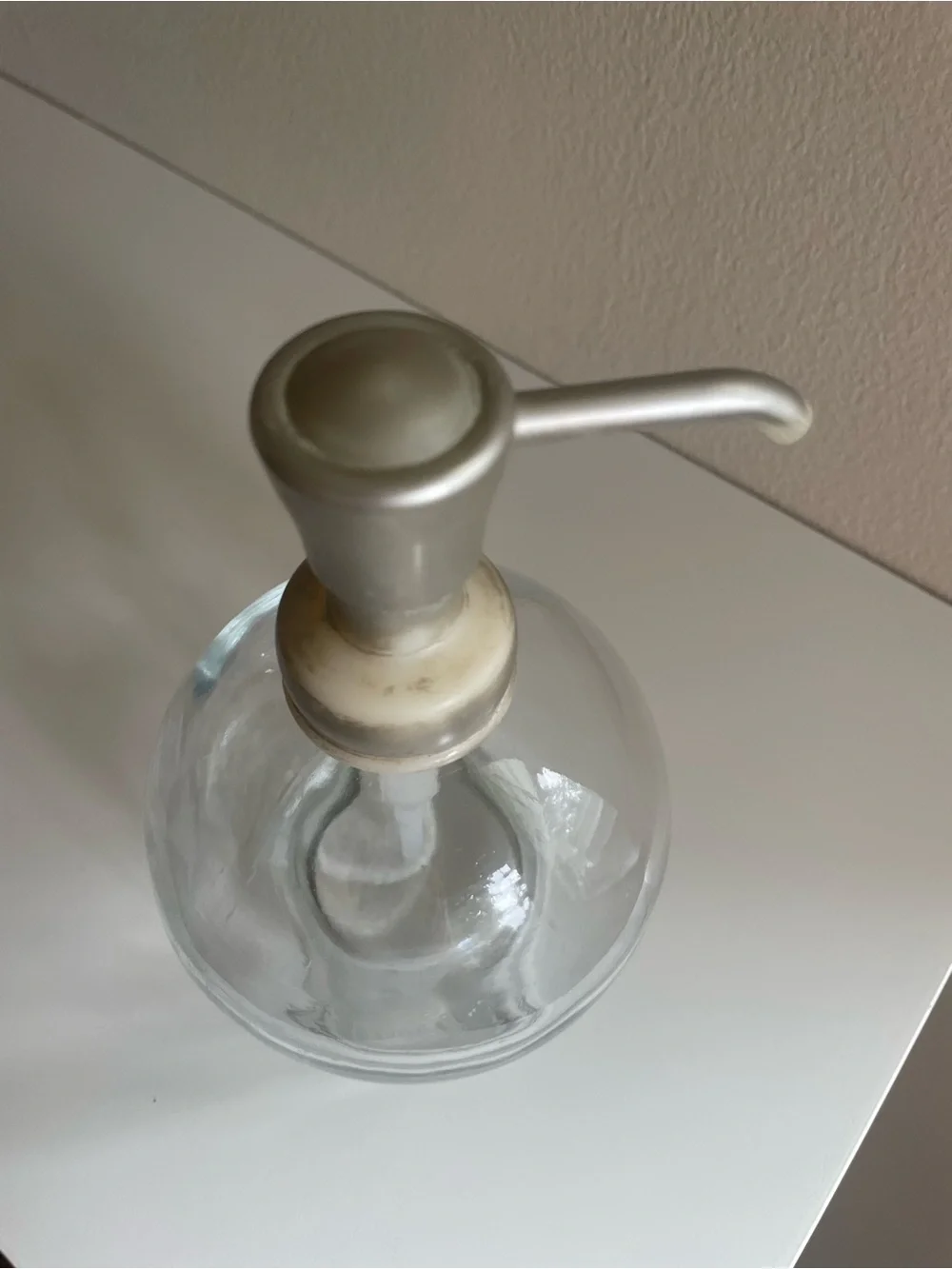 Glass Ball Soap Dispenser